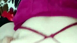 Neighbor tries new lingerie so we fuck hard with creampie and big cock action