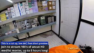 have you seen yasmine woods' shaved pussy gape from toys and missionary humiliation backstage?