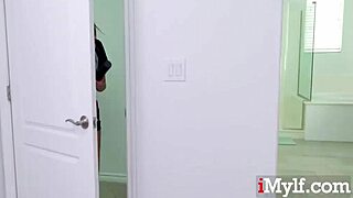 Redhead petite milf mother-in-law Holly Lace begs Axel Haze to call her stepmommy.