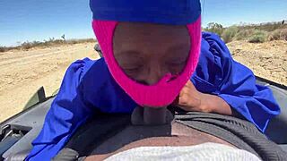 Class Hoe Takes Massive BBC Doggystyle After Graduation!