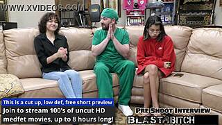 doctor how many times you gonna cum in brooklyn rossi's pussy?