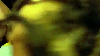 Topless Ebony Sucks Monster Black Cock Deep in Amateur Blowjob