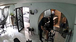 flirting hard with the hot contractor leads to steamy unexpected hookup