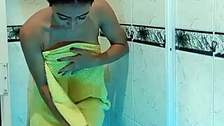 Stepbrother bursts in shower and pounds my wet pussy doggystyle!