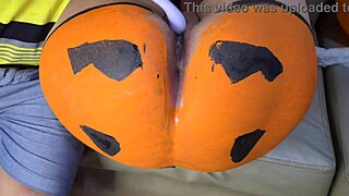 Milf stepmom begs you to penetrate her pumpkin hole on Halloween night?