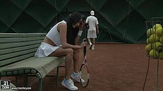Anissa Kate Anal Fucked On Tennis Court