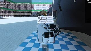 Liz bends over big ass for creampie doggystyle on nudist beach with fan