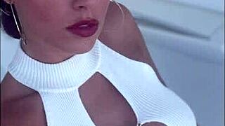 Georgia May Foote's big natural tits photo set