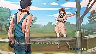 My Best Friend Sally Rides Cowgirl with Lactating Big Tits and Fat Ass