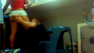 boss son sneaks his dick in me while im working the grind