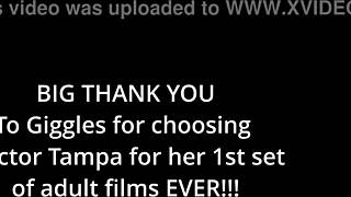 Giggles' Bare Feet Accumulate Sand During Beach Backstage Session