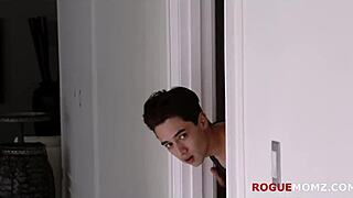 Stepmom's taboo touch revives tired stepson secretly