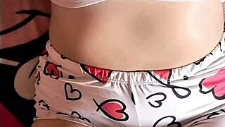 colombian babe gets so hot watching porn she fingers huge tits solo