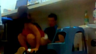 boss son sneaks his dick in me while im working the grind