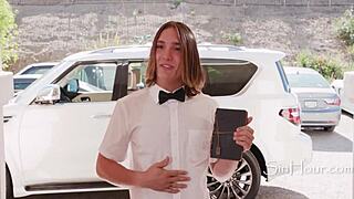 big titted cougar milf in wild reverse gangbang heaven