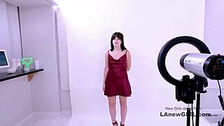 ever wonder how this brunette gets railed at her audition?