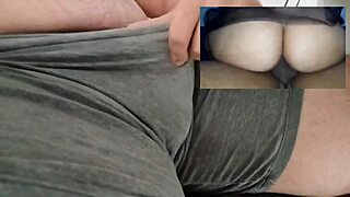 imagine your wife horny for huge cocks while you stroke small one?