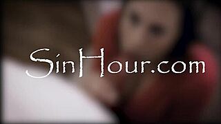 so this petite euro babe gets lotion rubbed then takes wild mmf anal dp