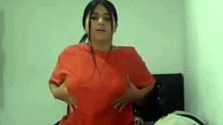 that college girls juicy ass gets my tongue then she flashes huge tits homemade