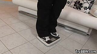 Desperate Plumper's Big Ass and Tits Bounce on Rescuer's Cock