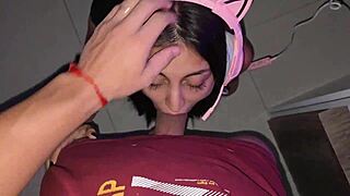 who needs games when my cute gamer stepsis slurps huge cumshot?