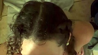 whoa hooker rides customer doggy in trap house bathroom cum on perfect ass