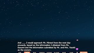 married milf bride gets big cock creampie facial in hentai wedding orgy