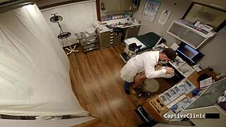 behind scenes with lilith rose in latex gloves handcuffs and pussy spreading