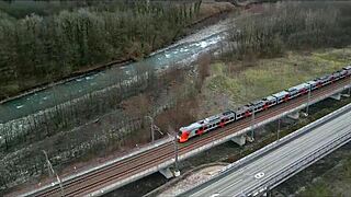 Hot Russian redhead's juicy pussy hunted on train, stranger pounds her rough and hard?