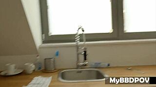 alysa gap's anal maid act cleans black cock so dirty! 🍆😈💦