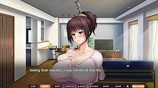 married milf bride gets big cock creampie facial in hentai wedding orgy