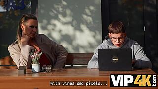 Vip4k chubby milf cougar cruises streets hunting huge cock for fat ass pound