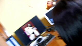 quick hardcore 1on1 fuck with long haired brunette amateur pornstar lisa spice