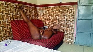 queensandypussy fingers her creamy wet pussy begging for a hard fuck now