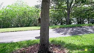 jenni noble trades her monster tits for cash fuck in the van