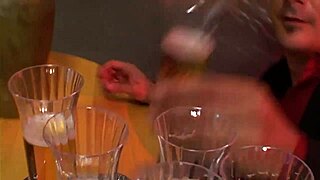 brunette milf teen anal threesome with double penetration and blowjobs