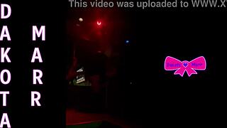 dancing at nebraska strip club? dakota marr teases hairy pussy pole stripping 🔥💃