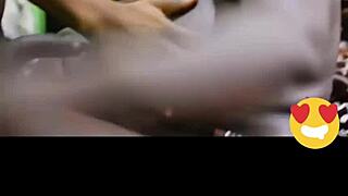 Holy shit, my huge dick neighbor stops by to charge phone and fuck my tits!