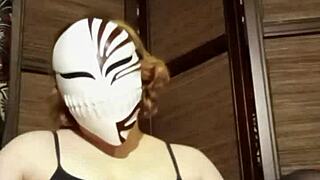 These pantyhose hugging my horny petite tits make me ache so bad