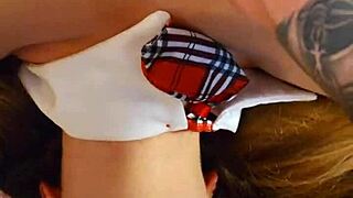 nerdy schoolgirl milf throat fucked deep sloppy homemade