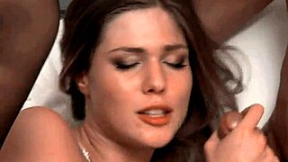 Olivia La Roche Double Penetrated While Riding Her Sex Toy Hard