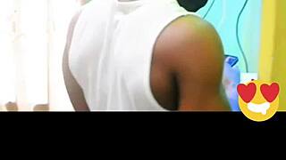 Holy shit, my huge dick neighbor stops by to charge phone and fuck my tits!