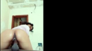 Big Cock Latina Wet Pussy Play While Husband Away 