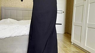 arab stepmom begged for my cock deep in her tight wet pussy creampie