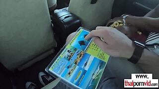 Petite Asian Teen Bends Over Skinny Frame for Big Cock Doggystyle Pounding