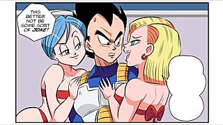 vegeta's rough monster cock gift creampies blonde big tits milf