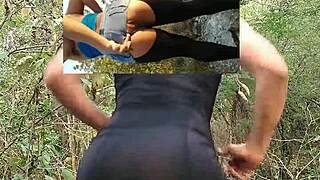 check out my greedy little ass flashing in the mountains