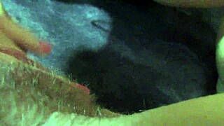 watch me lick and suck her huge hairy clit up close till she squirts massive orgasm