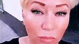 aimee hot milf turns masturbation into juicy squirting art with big tits