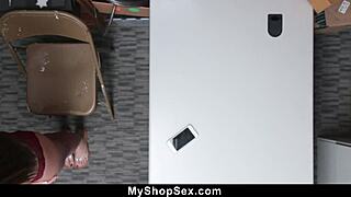 suspect denies officer's claims until stripped naked and fucked hard in shop